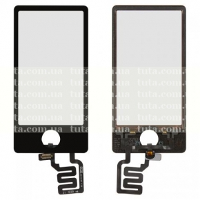 Сенсорный экран (тачскрин) для Apple Ipod Nano 7G, черный